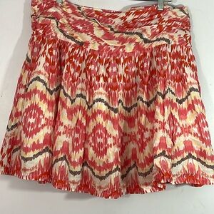 Joe Fresh crinkly cotton lined mini skirt, 14